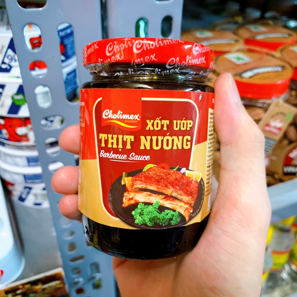 Xốt Ướp Thịt Nướng Cholimex Hũ Thủy Tinh 200g