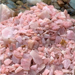 100gr Raw Rose quartz Đá Thô Màu Hồng