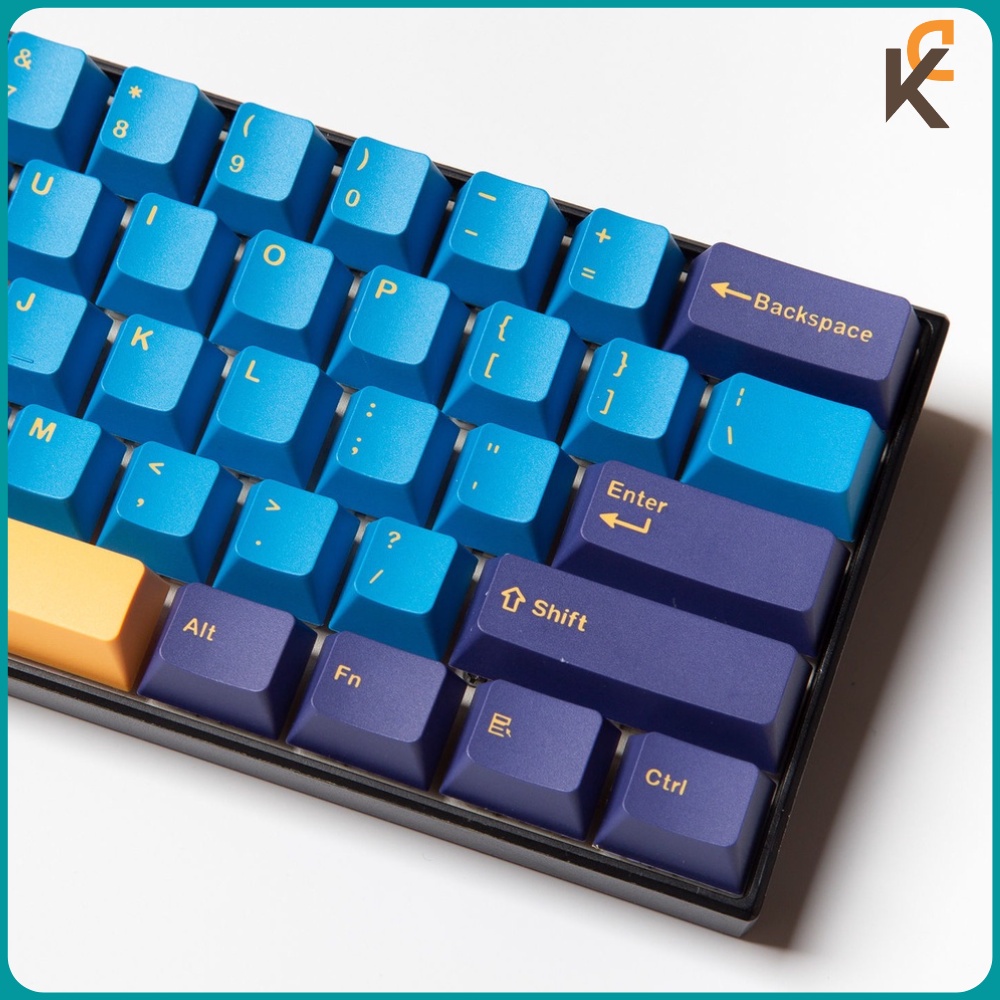 Keycap GMK Nautilus 126 nút PBT OEM In Double Shot Dành Cho Bàn Phím Cơ
