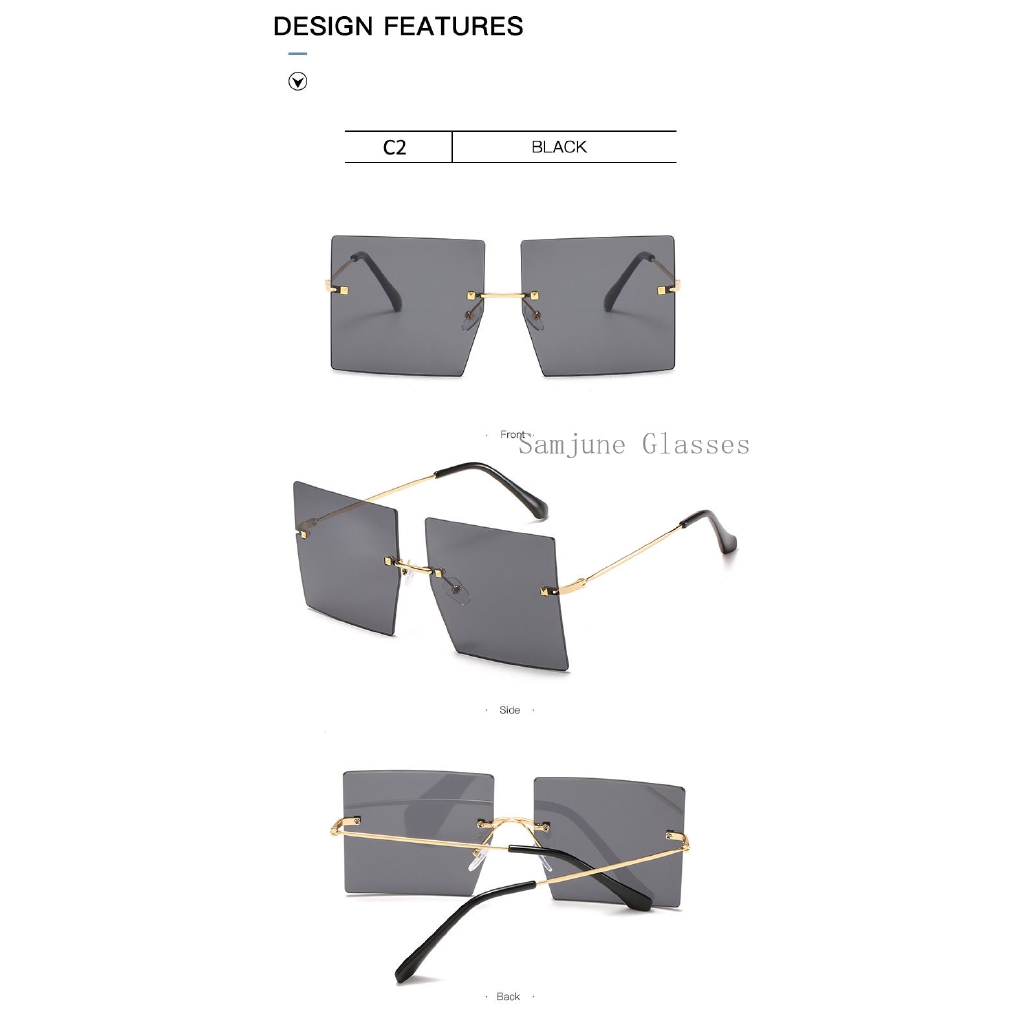 Kính mát Samjune kiểu dáng thời trang sang trọng dành cho nữ