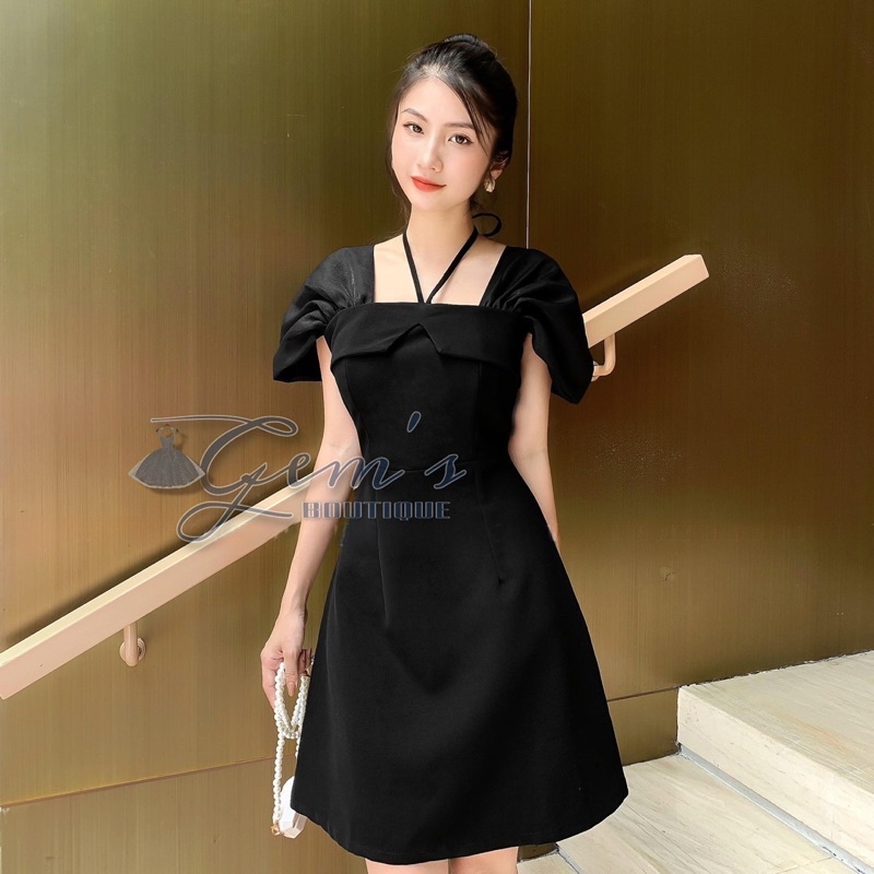 VÁY ĐẦM DÁNG XOÈ NHẸ TAY RỦ ĐIỆU ĐÀ