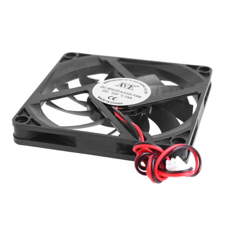 Quạt tản nhiệt làm mát CPU không chổi than 12V 2-Pin 80x10mm