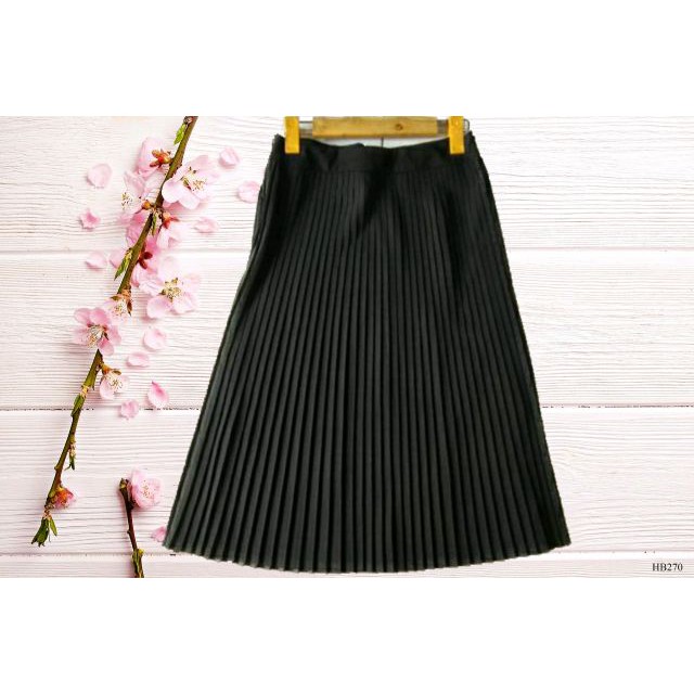 Chân váy MiDi dập ly nhỏ công sở | BigBuy360 - bigbuy360.vn