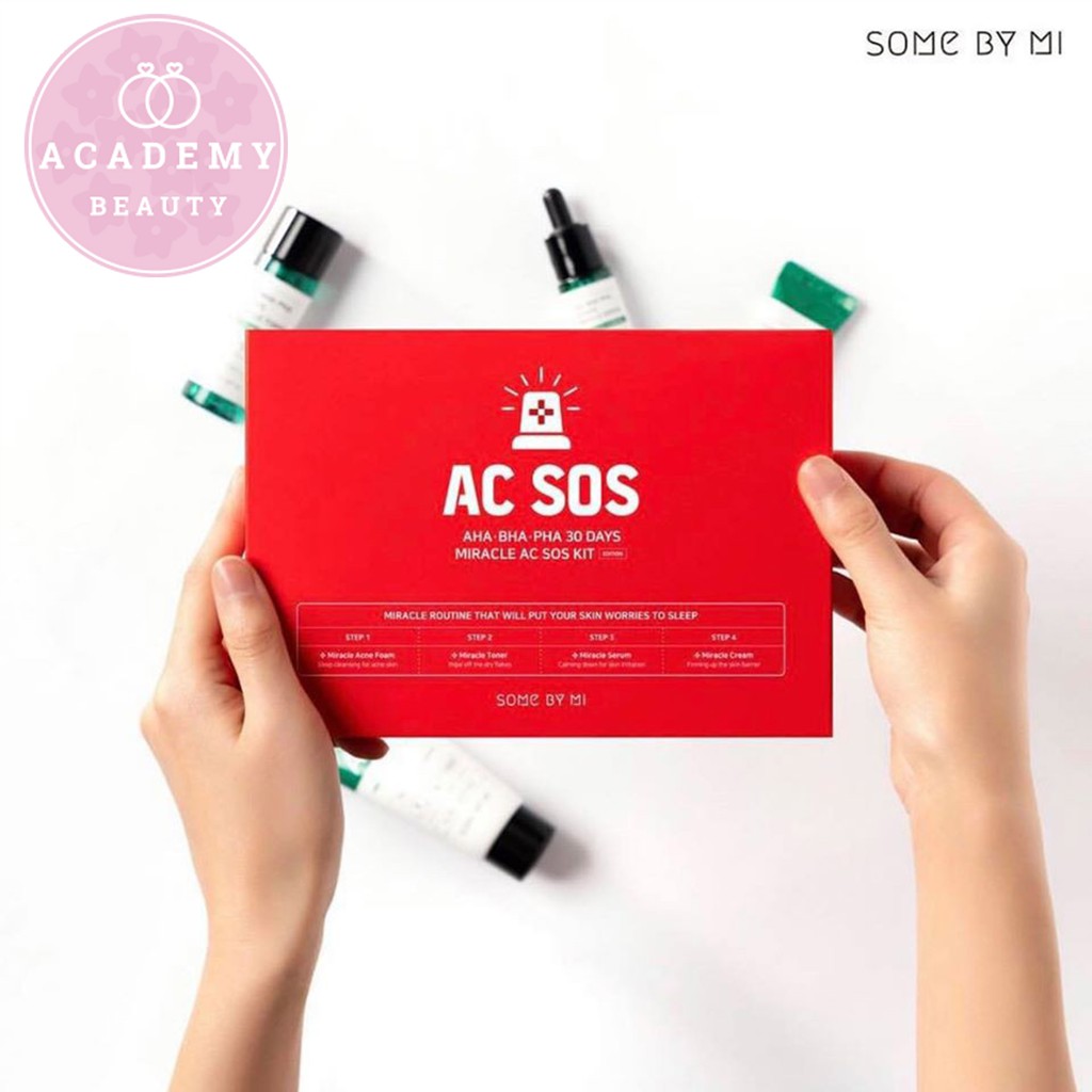 [Chính Hãng] SET SOMEBYMI AHA-BHA-PHA 30 DAYS MIRACLE AC SOS KIT (4ITEMS)