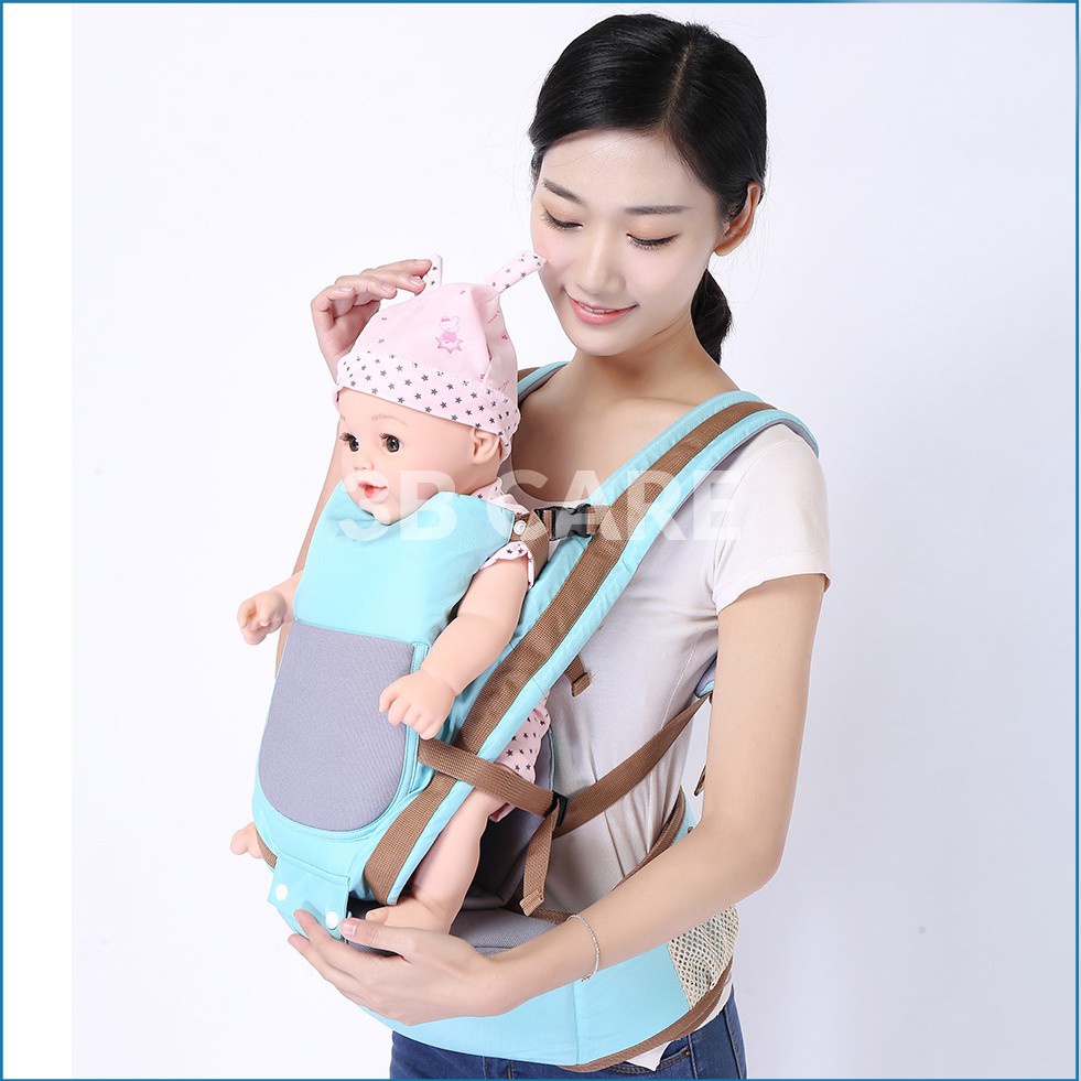 [Giá rẻ nhất ] Địu Baby Lab ngồi cho trẻ em 6 tư thế - có đỡ cổ - Cao Cấp