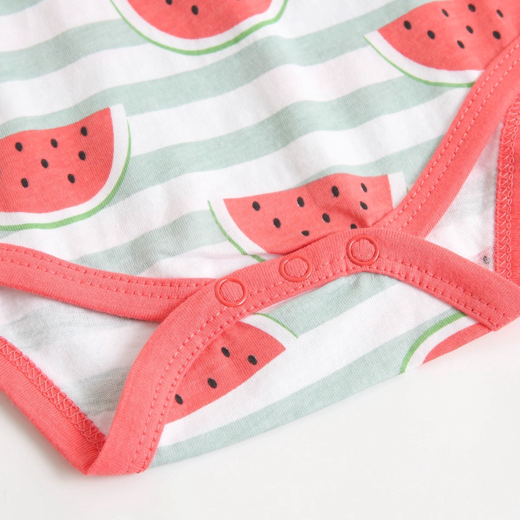 Bộ đồ Sanlutoz bằng vải cotton mùa hè cho trẻ em sơ sinh