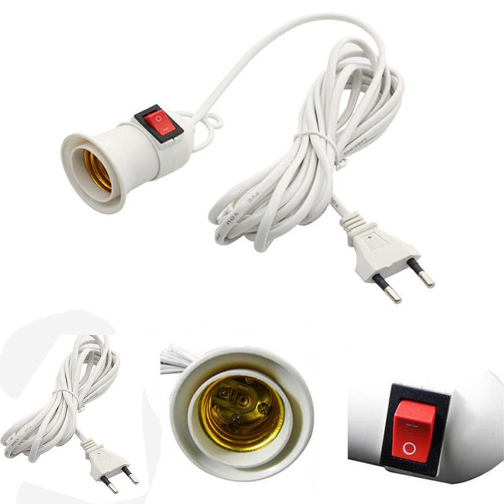 Đế Đèn Treo Trần Nhà Có Công Tắc On / Off Thiết Kế Tinh Tế Tiện Dụng Cho Phòng Ngủ / Nhà