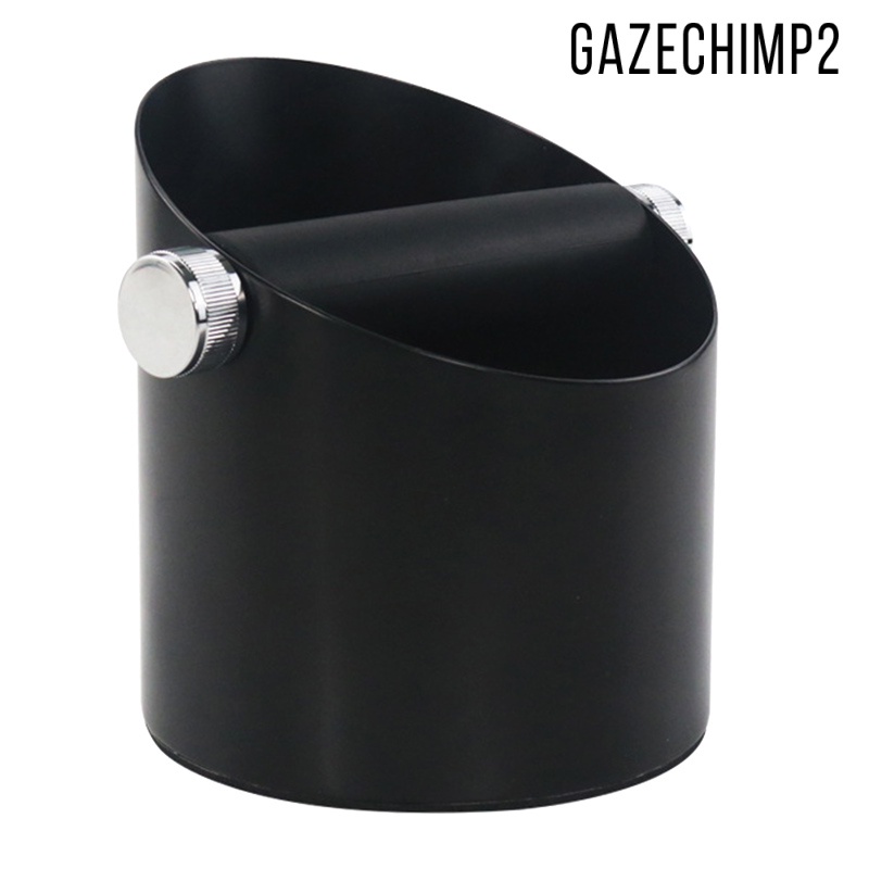 [GAZECHIMP2] Black Espresso Coffee Knock Box Waste Bin Bucket for Home Office Barista