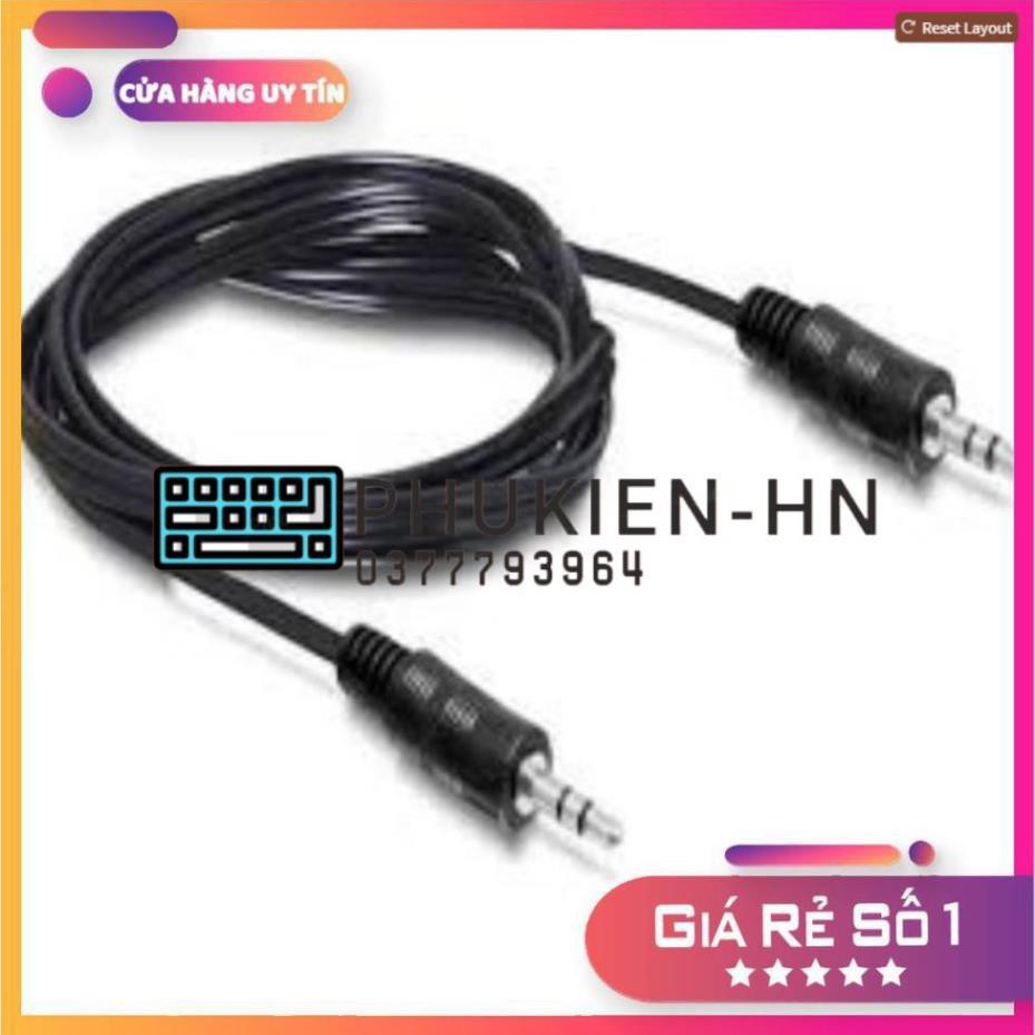 [HÀNG XỊN] Dây loa 1-1 dài 1.5m h àng tốt jack 3.5mm