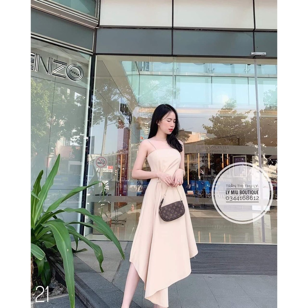 Đầm 2 dây phong cach mẫu mới 2019 | BigBuy360 - bigbuy360.vn