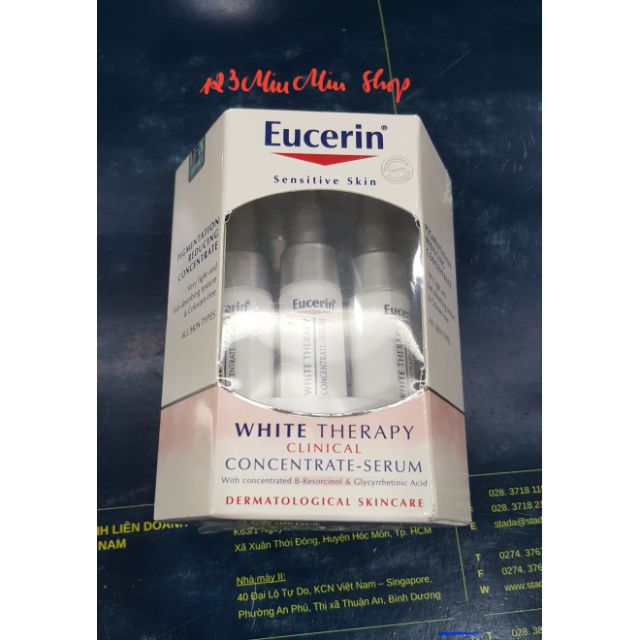 EUCERIN WHITE THERAPY CLINICAL CONCENTRATE SERUM - Tinh chất dưỡng trắng da giảm thâm nám - [Quầy Thuốc Bảo Lâm]