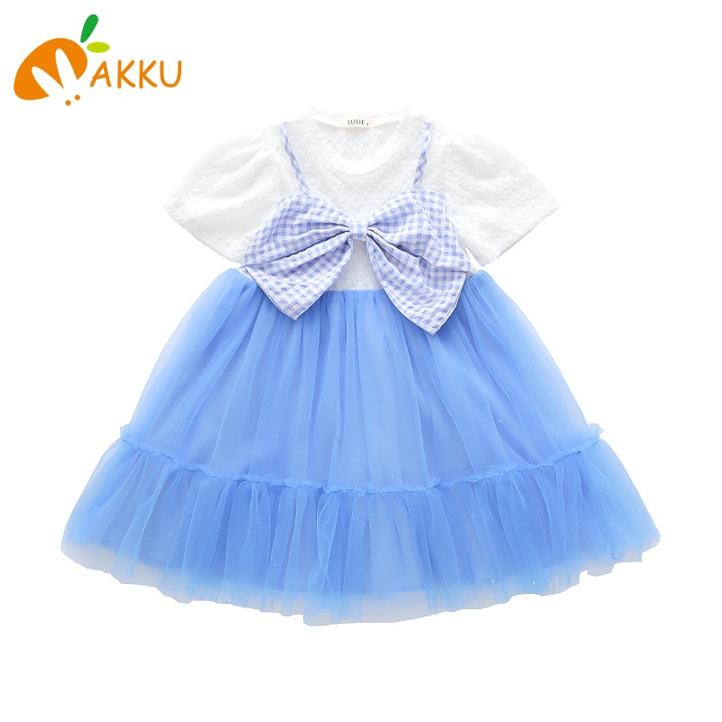 Đầm Ren Xòe Phối Nơ Xinh Xắn Dành Cho Bé Gái 2 Tuổi