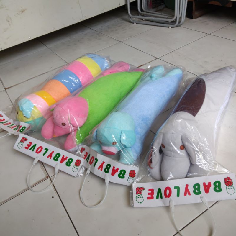 GỐI ÔM CAO CẤP HÌNH THÚ DÀI 60CM CHO BÉ