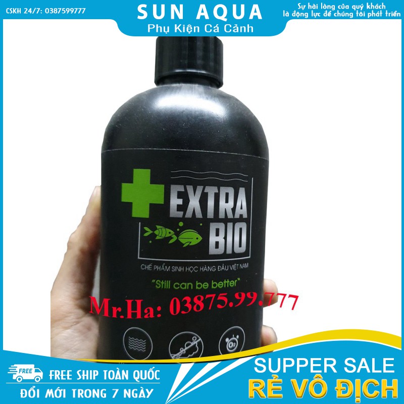 Vi sinh EXTRABIO 500ml [SUN AQUA]