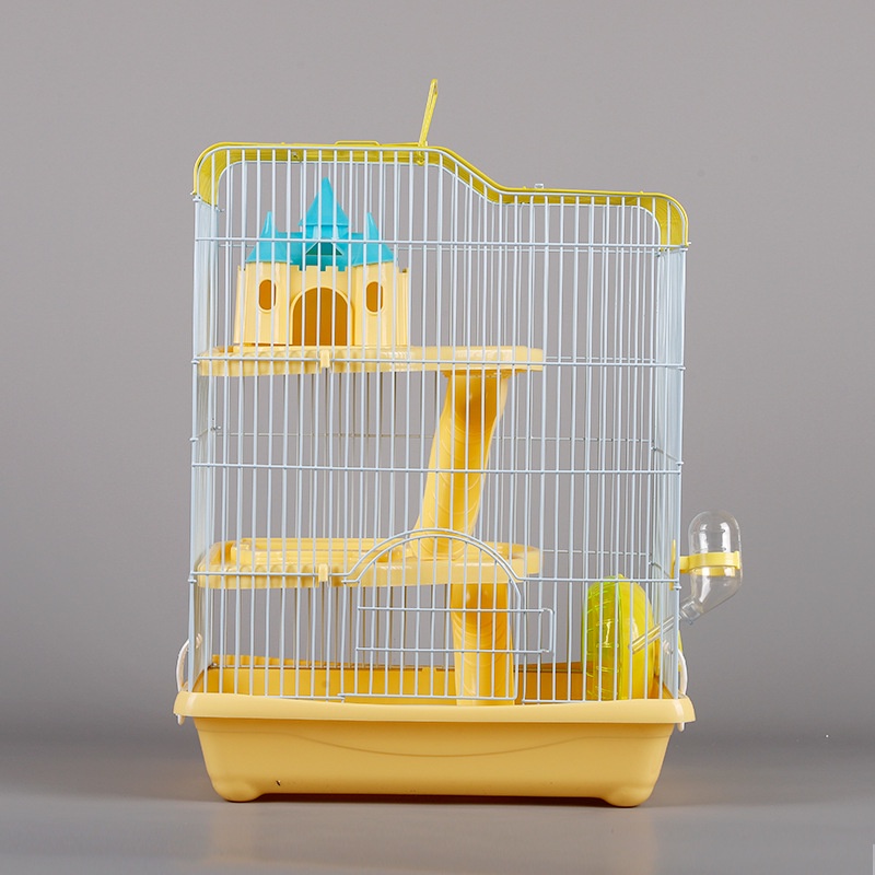 Lồng hamster lâu đài cao cấp sang trọng, đầy đủ phụ kiện
