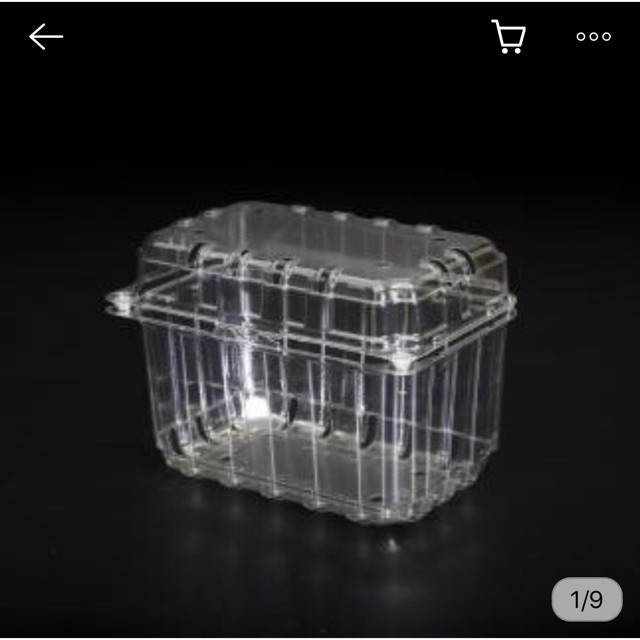 10 Hộp nhựa đựng trái cây, hộp đựng hoa quả