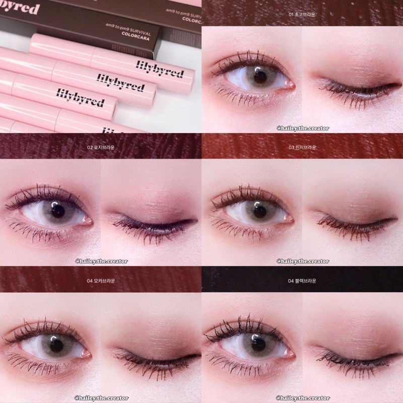 Chuốt Mi Lilybyred AM9 TO PM9 Survival Colorcara