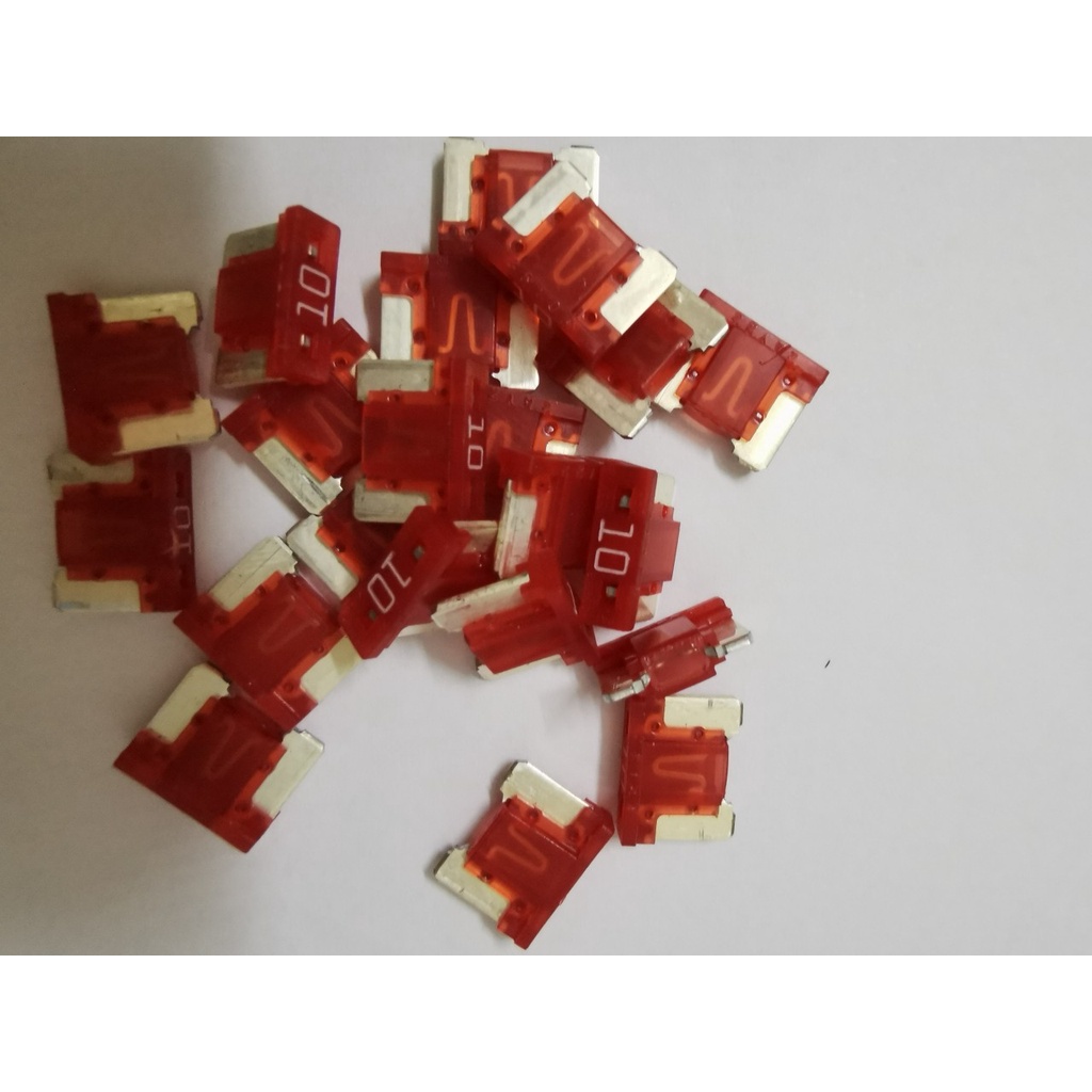 20 cầu chì ô tô chân cụt 5A, 7.5A, 10A,15A,20A, 25A, 30A
