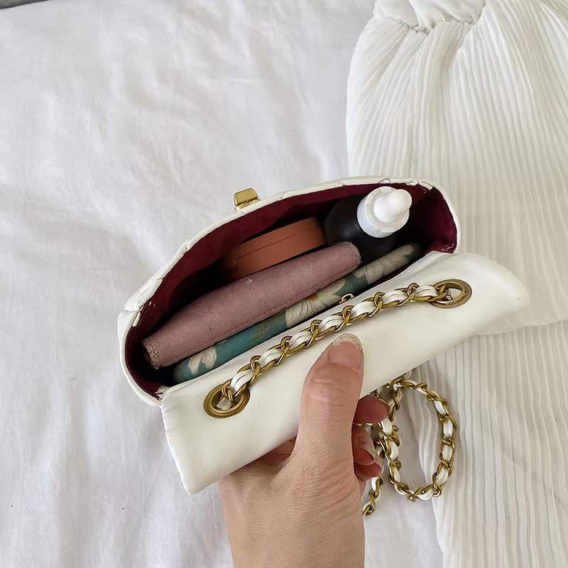 Túi đeo chéo vai đính kim cương giả thời trang Hàn Quốc