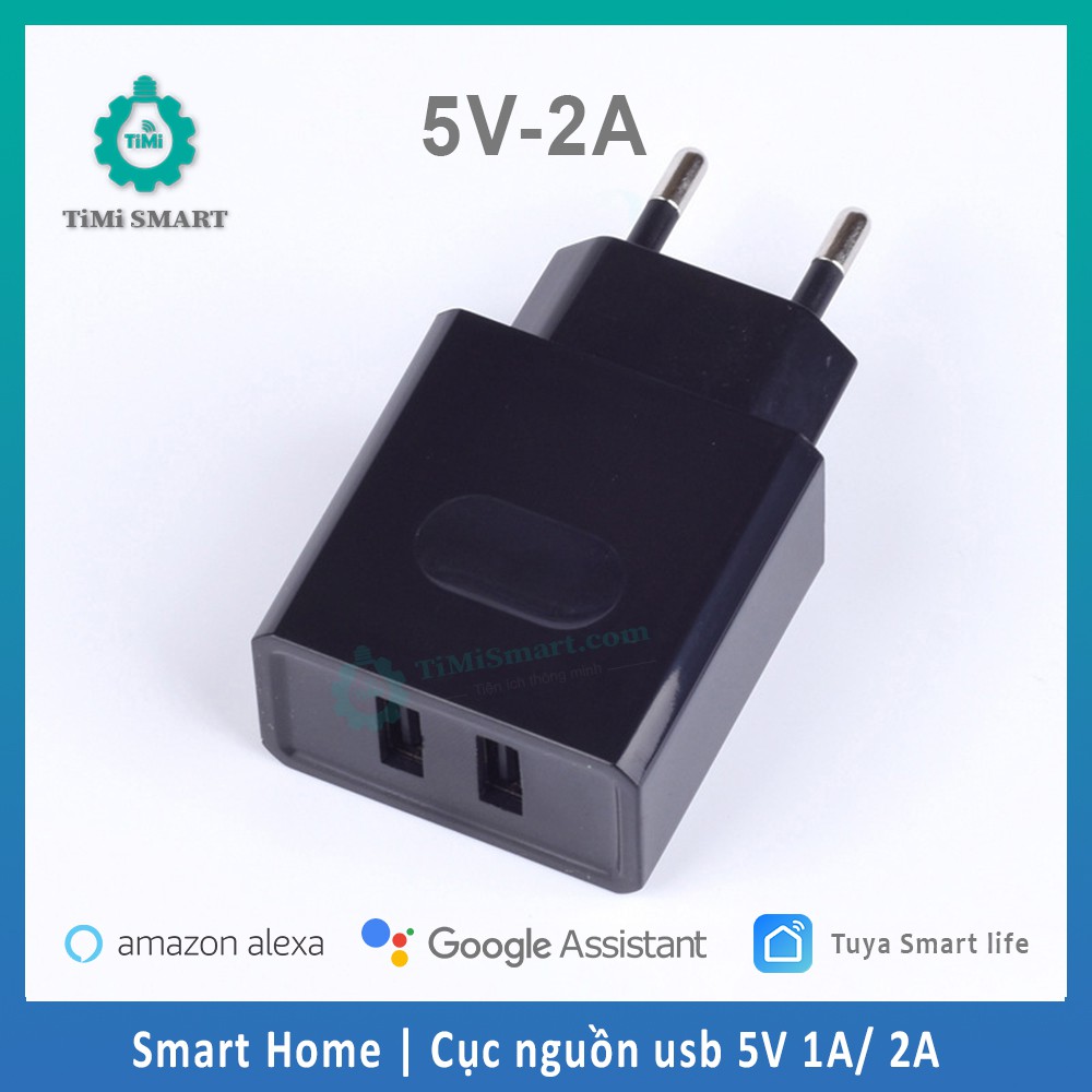 Nguồn 5V-1A/2A  Sử dụng cho Tuya S06 S08 - Zigbee Gateway