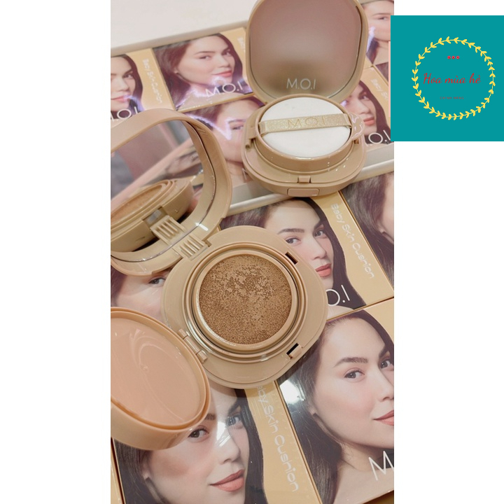 PHẤN NƯỚC CUSHION M.O.I by hồ ngọc hà bước trang điểm toàn diện