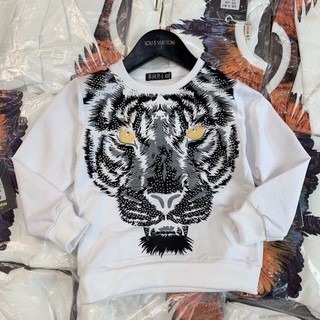 Áo mặt hổ đính kim sa cho bé