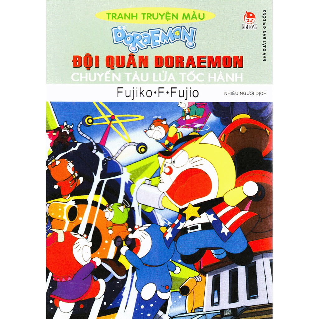 Sach Doraemon Tranh Truyện Mau đội Quan Doraemon Chuyến Tau Lửa Tốc Hanh Truyện Tranh Mau Shopee Việt Nam