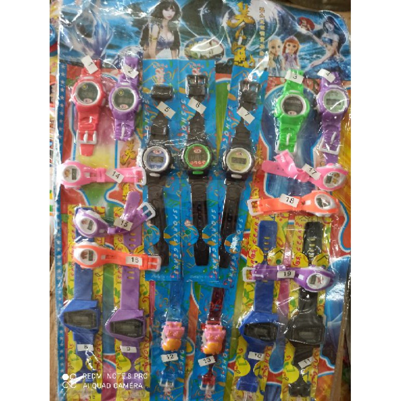 vỉ Đồng Hồ siêu hót Cho Bé Nhiều Mẫu Khác Nhau