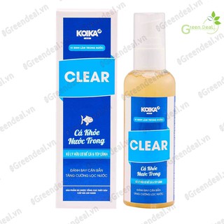 KOIKA - Clear (Chai 105 ml) | Vi sinh đặc biệt cho hồ cá cảnh