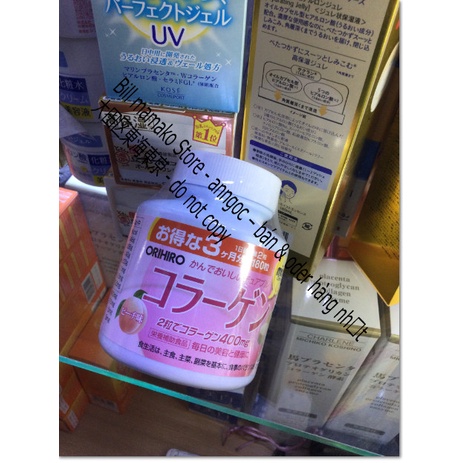 Kẹo Hương đào thơm ngon Most Chewable Coll.agen  180T /180 viên /3 tháng /date11/24