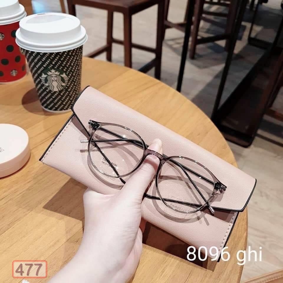 Mắt Kính Hàn Quốc Gọng Cận 8096 Lyly 477 Siêu Dễ Thương - Hazo