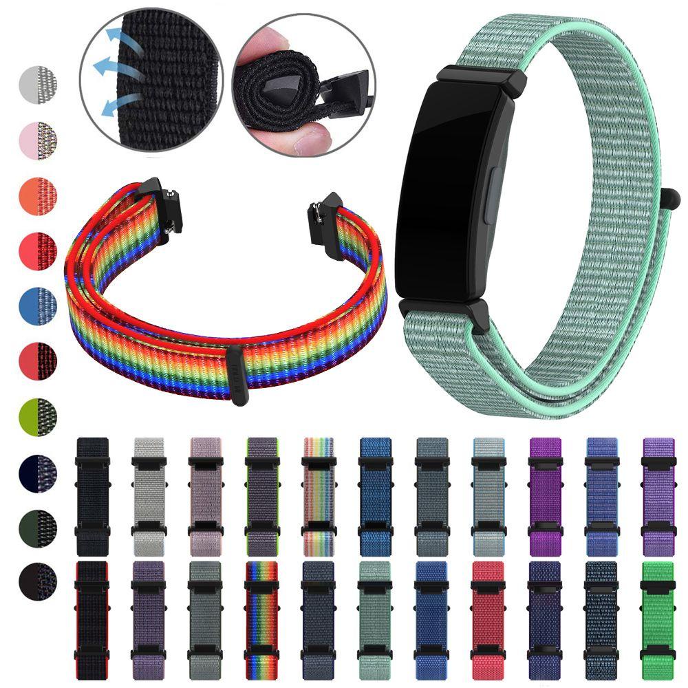 MYRONGVN Dây Đeo Thay Thế Chất Liệu Silicon Màu Trơn Cho Fitbit Inspire HR