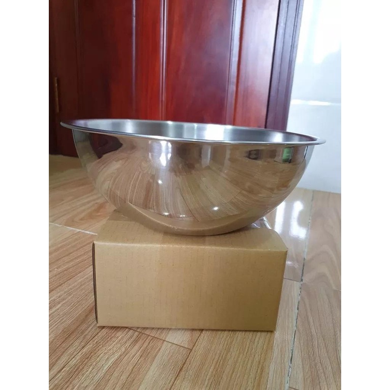 Thau trộn / thố trộn inox 304 Zebra Thái Lan nhiều kích cỡ