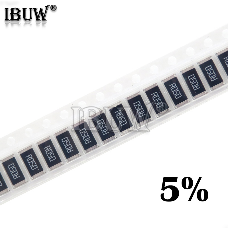 Set 50 chip Điện Tử 2512 SMD 5% 1W 0.1R 0.01R 0.05R 0.001R 0.33R 1R 0R 10R 100R 2W 0.001 0.01 0.13 0.05 1 0 10 100 ohm
