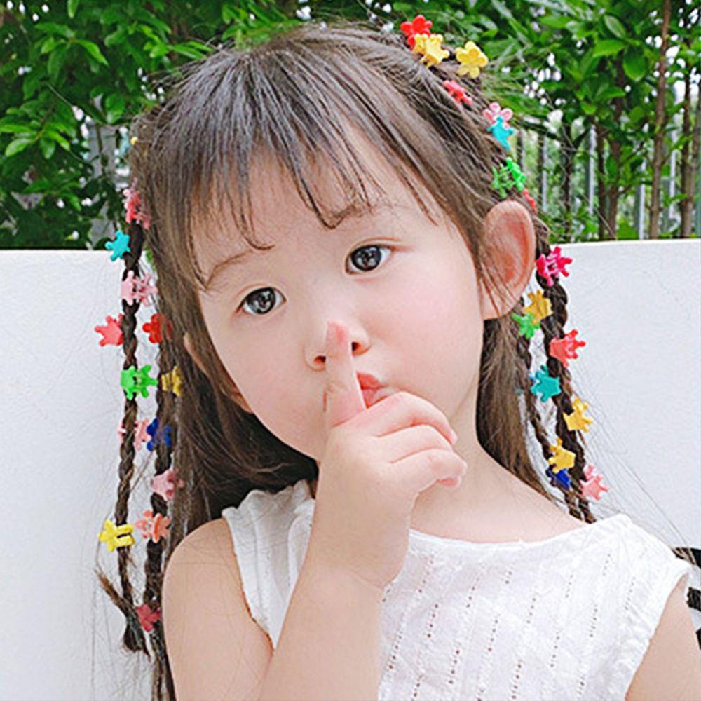 Set 20 Kẹp Tóc Nhỏ Nhắn Màu Trơn Phong Cách Hàn Quốc Dễ Thương