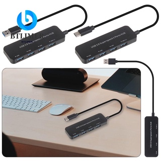 Bộ Chia 4 Cổng USB Type-C 3.0 Tốc Độ Cao Cho Laptop