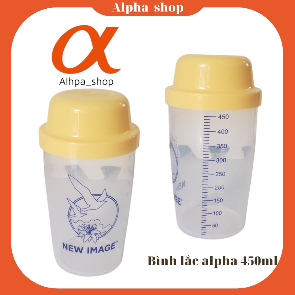 Ly lắc alpha lipid, ly pha sữa non alpha lipid lifeline bình lắc sữa non alpha lipid