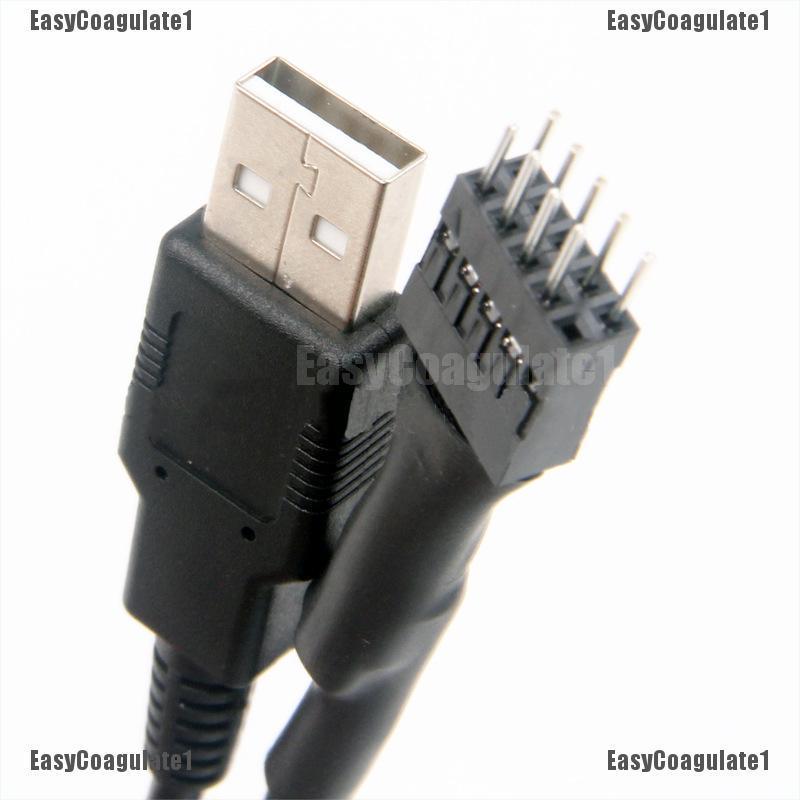 Dây Cáp Mở Rộng Chuyển Đổi Dữ Liệu Easycoagulate1 + + ~ 9pin Male Sang External Usb A Male | BigBuy360 - bigbuy360.vn