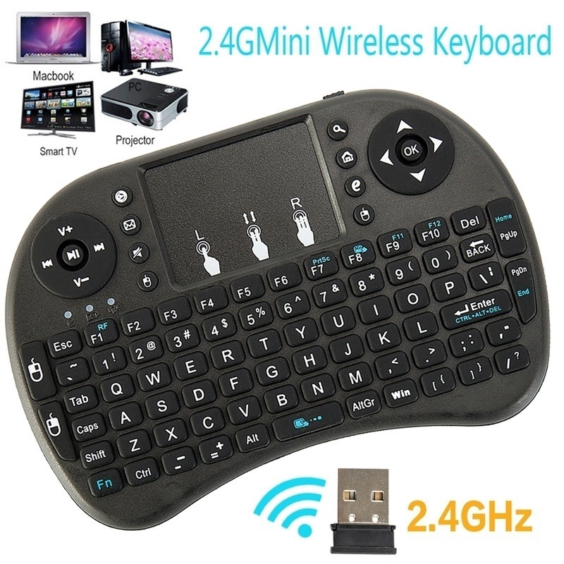 [Bayar Di Tempat]yingyu Wireless Fly Air Mouse Keyboard Remote Touchpad For KODI Android TV BOX PC