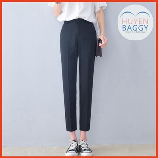 Thời Trang Nữ Quần Baggy Vải Nữ Thời Trang Công Sở Cao Cấp (Ảnh Tự Chụp)