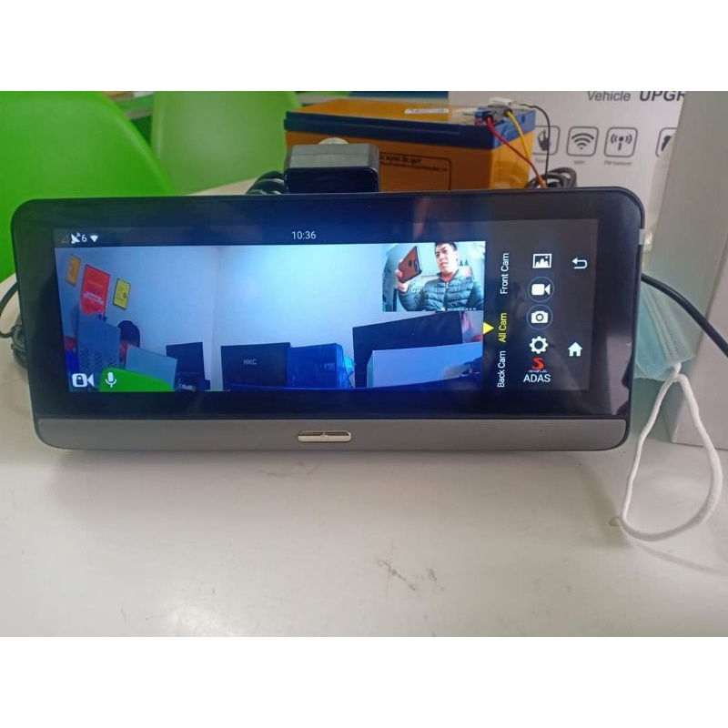 Camera hành trình taplo NOVATECH T98Pro cảnh báo tốc độ dẫn đường 8 inch