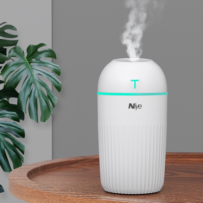 Nocclili Máy phun sương tinh dầu Máy Xông Tinh Dầu Mini Máy Tạo Ẩm Phun Sương Khuếch Tán Tinh Dầu Đuổi Muỗi Máy lọc không khí 220/420ml với đèn LED