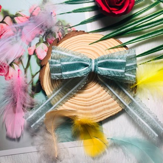 [XINH]Kẹp tóc nơ cài búi buộc tóc hàn quốc bản to nhỏ dành cho tóc ngắn và tóc dài 0056