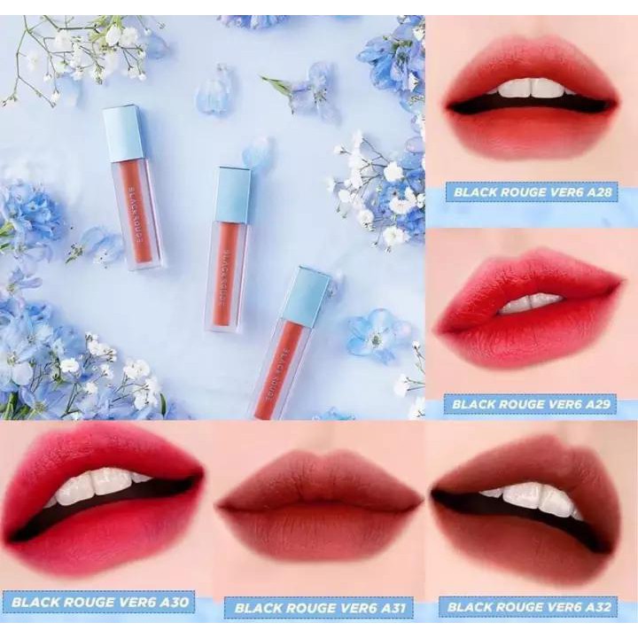 Son Kem Lì Black Rouge Air Fit Velvet Tint Ver 6 BLUEMING GARDEN