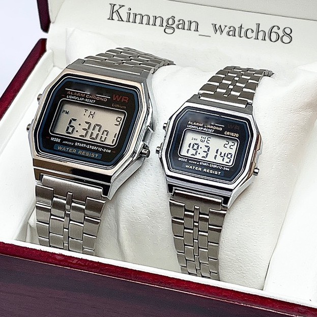 Đồng Hồ Đôi CASI Phong Cách Trẻ Trung Năng Động, Chống Nước, Chống Xước Sinh Hoat [ Bảo Hành 3 Năm]