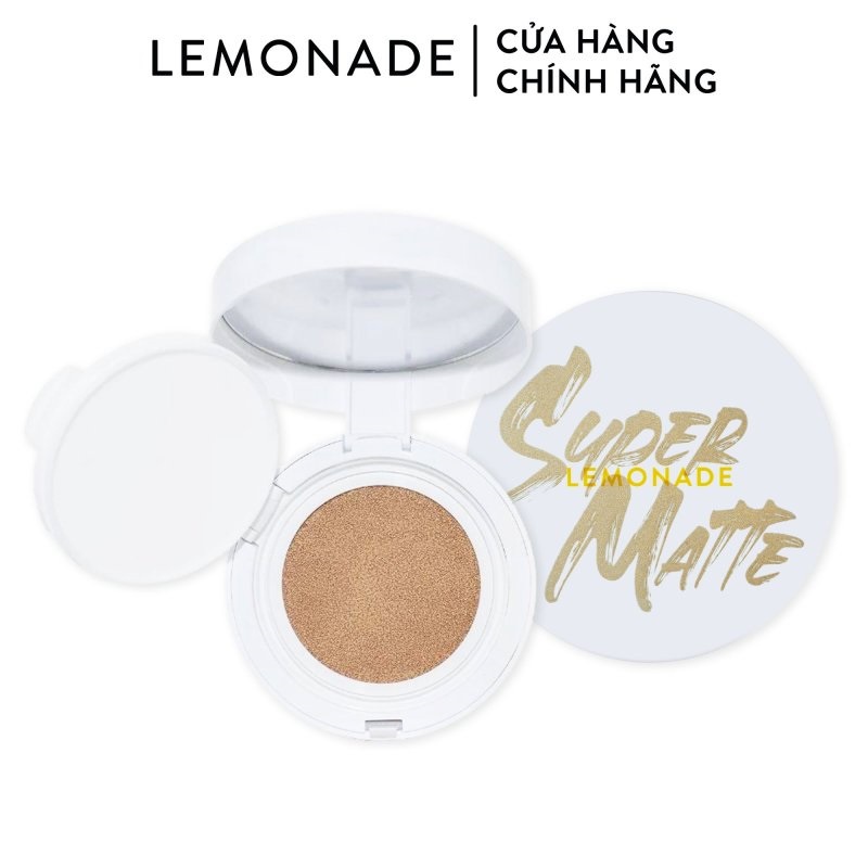 Phấn nước siêu kiềm dầu Lemonade Supermatte Cushion 15g