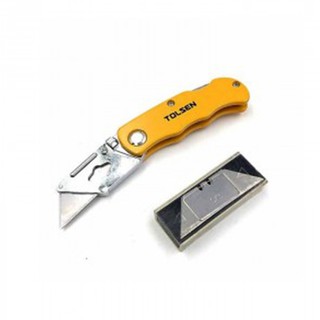 [ CHÍNH HÃNG ] Dao Rọc Giấy Xếp + 5 Lưỡi ( 19 x 61mm ) Tolsen 30007 [ Real | TSE ]