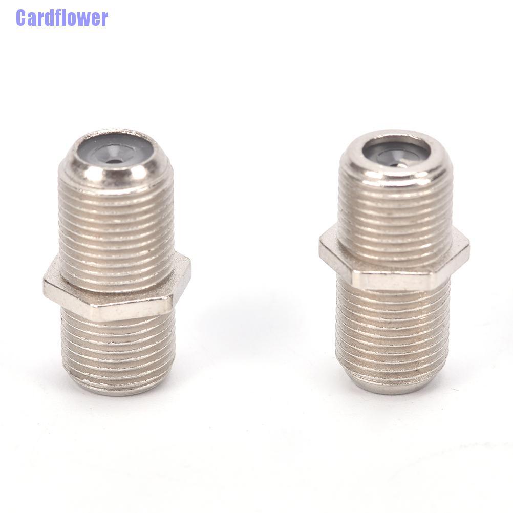 Bộ 10 Đầu Nối Cáp Đồng Trục F / F Jack Rg6 | BigBuy360 - bigbuy360.vn