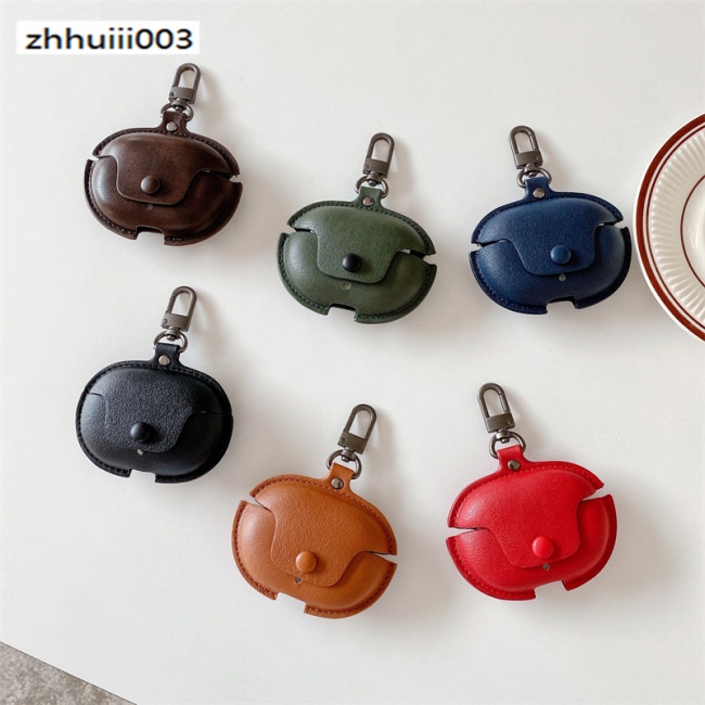 Vỏ Bảo Vệ Hộp Sạc Tai Nghe Bluetooth Beats Studio Buds Bằng Da Phong Cách Doanh Nhân Sang Trọng