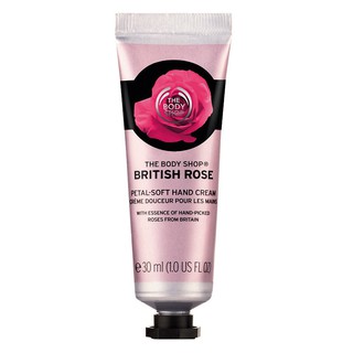 Kem Dưỡng Da Tay The Body Shop British Rose Hand Cream 30ml